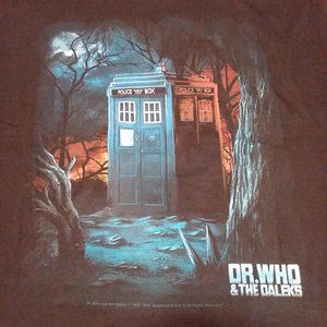 Dr. Who XL Mens Graphic Tee